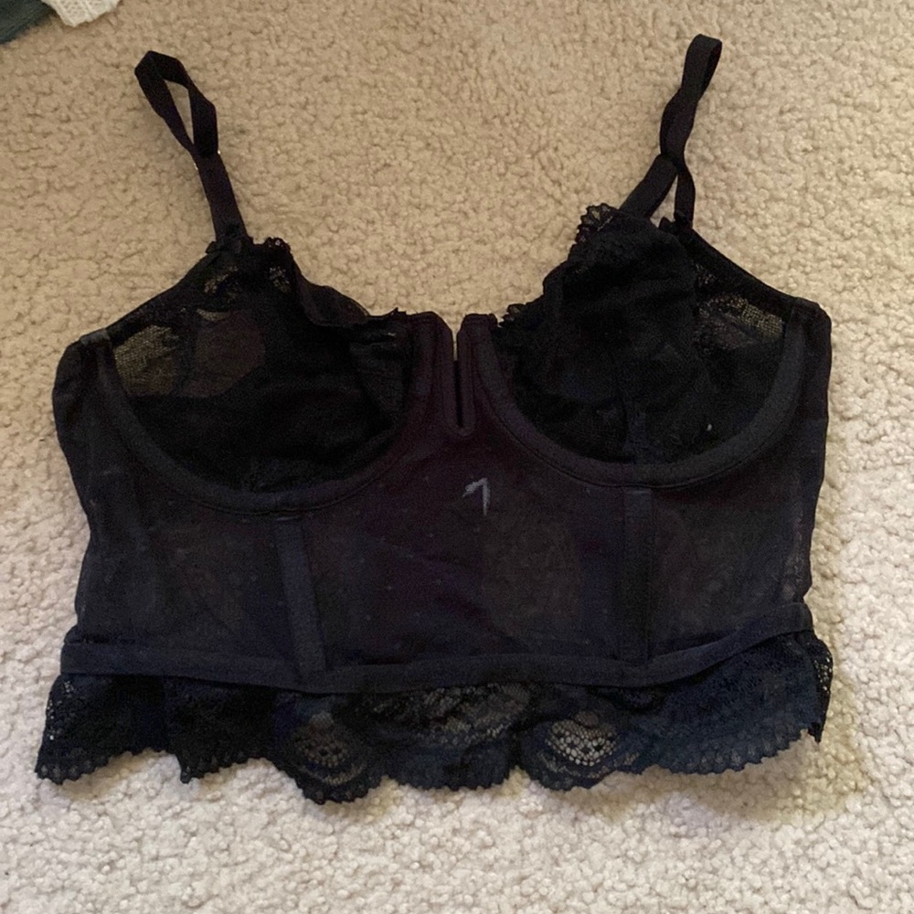 Adjustable corset top (mesh)